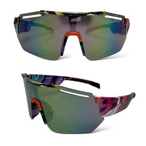 Sports Cycling Sunglasses with UV Protection and Wind Resistance for Both Gender